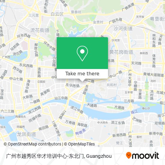 广州市越秀区华才培训中心-东北门 map