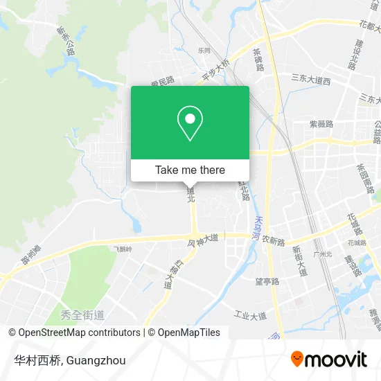 华村西桥 map