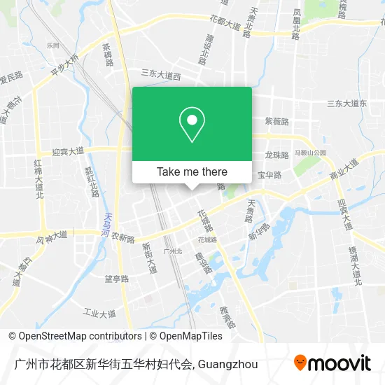 广州市花都区新华街五华村妇代会 map