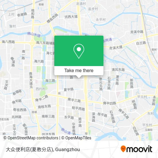 大众便利店(夏教分店) map