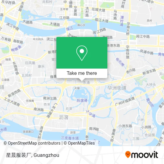 星晨服装厂 map