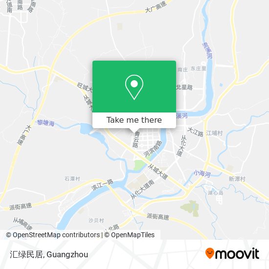 汇绿民居 map