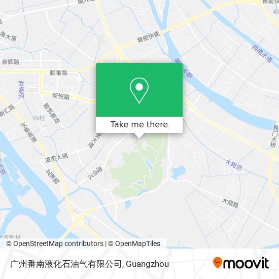 广州番南液化石油气有限公司 map