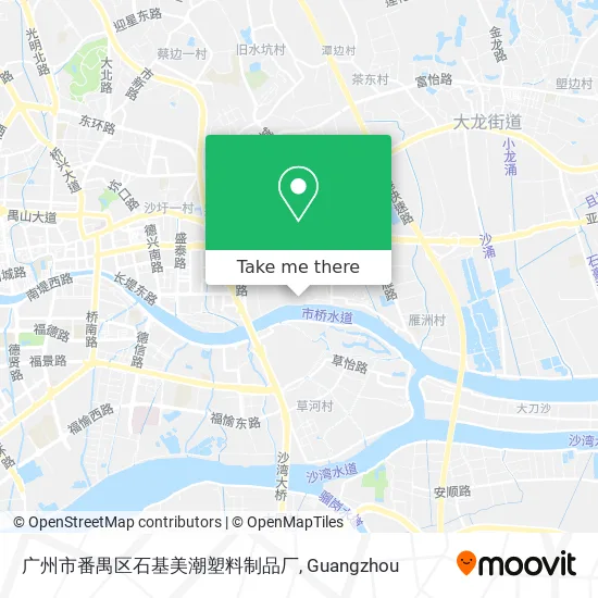广州市番禺区石基美潮塑料制品厂 map