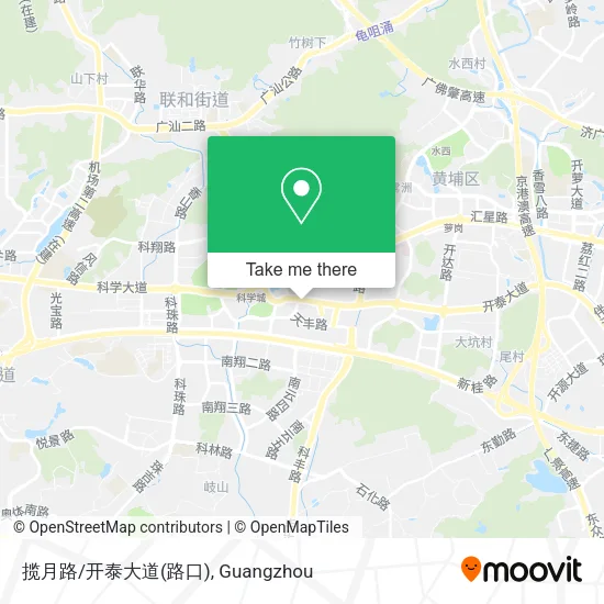 揽月路/开泰大道(路口) map