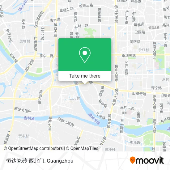 恒达瓷砖-西北门 map