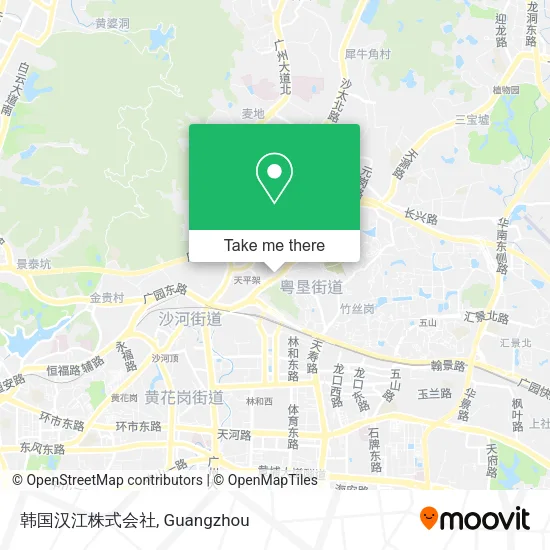 韩国汉江株式会社 map