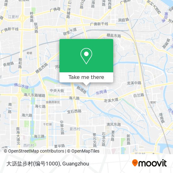 大沥盐步村(编号1000) map