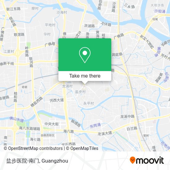 盐步医院-南门 map