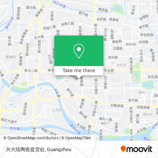 兴大陆陶瓷提货处 map