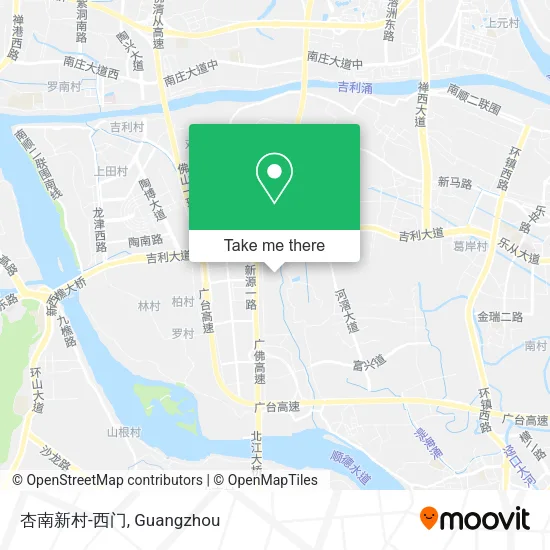 杏南新村-西门 map