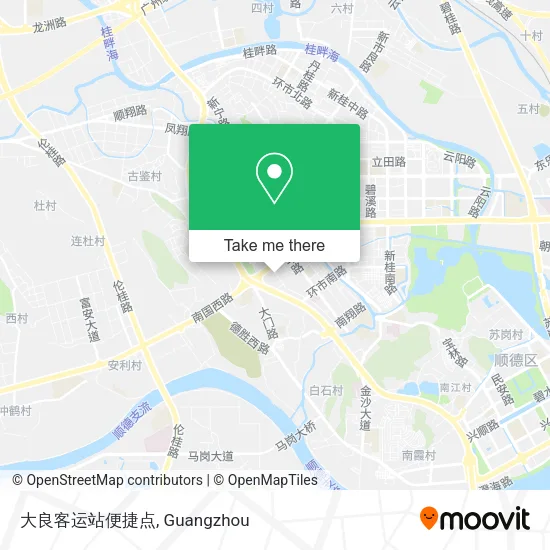 大良客运站便捷点 map