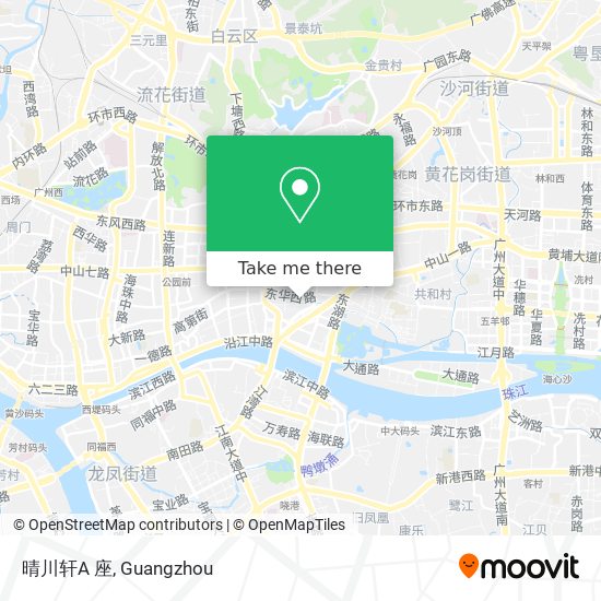 晴川轩A 座 map