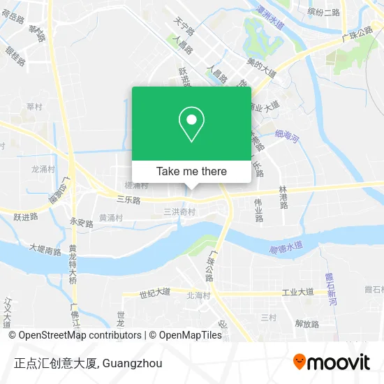 正点汇创意大厦 map