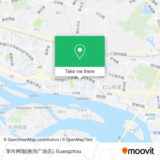 享尚网咖(惠润广场店) map