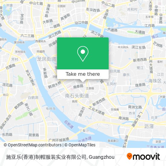 施亚乐(香港)制帽服装实业有限公司 map