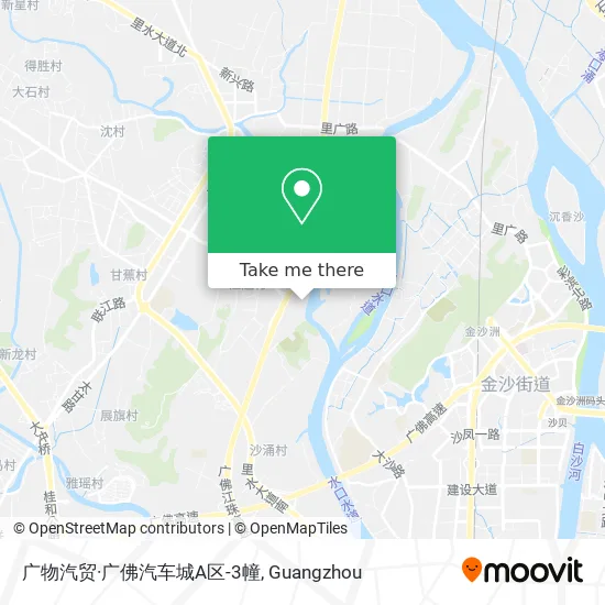 广物汽贸·广佛汽车城A区-3幢 map