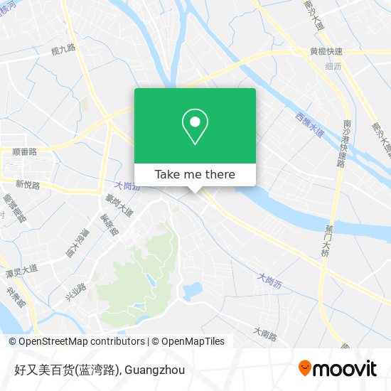 好又美百货(蓝湾路) map
