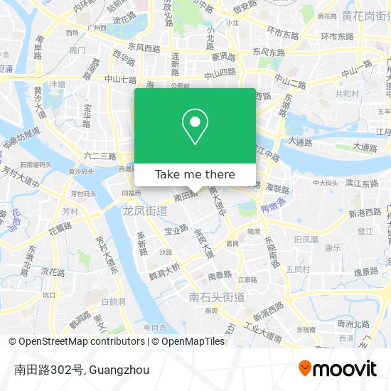 南田路302号 map