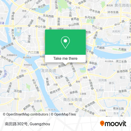 南田路302号 map