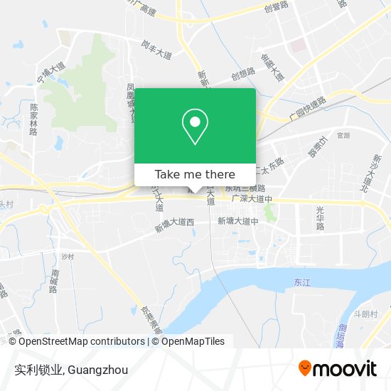 实利锁业 map
