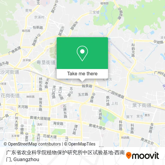 广东省农业科学院植物保护研究所中区试验基地-西南门 map