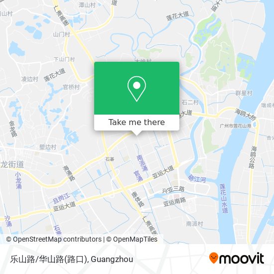 乐山路/华山路(路口) map