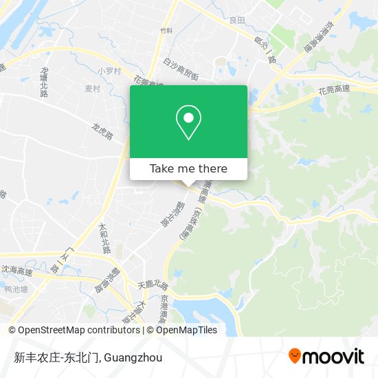 新丰农庄-东北门 map