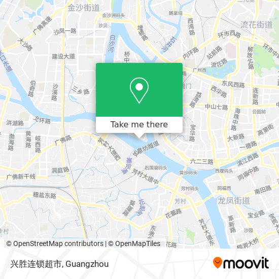 兴胜连锁超市 map