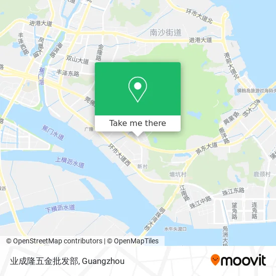 业成隆五金批发部 map