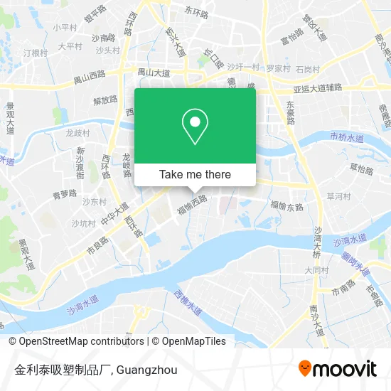 金利泰吸塑制品厂 map