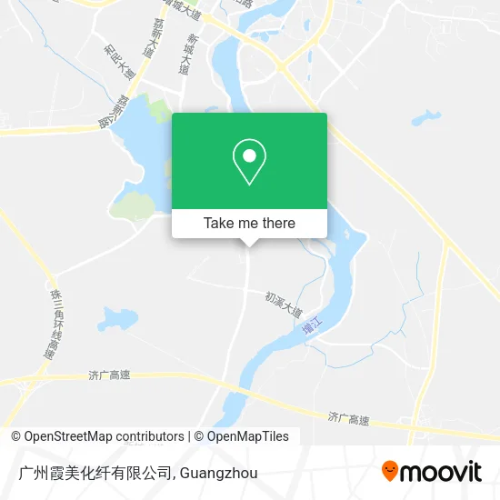 广州霞美化纤有限公司 map