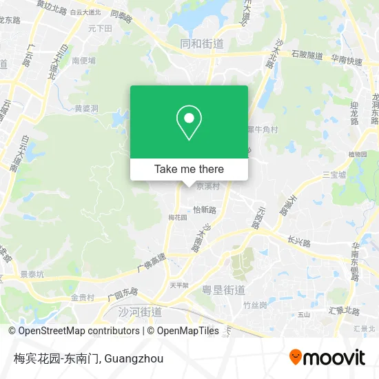 梅宾花园-东南门 map