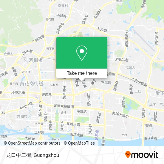 龙口中二街 map