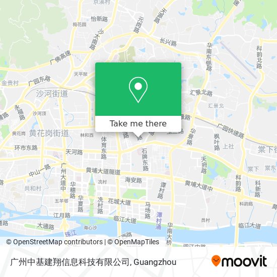 广州中基建翔信息科技有限公司 map