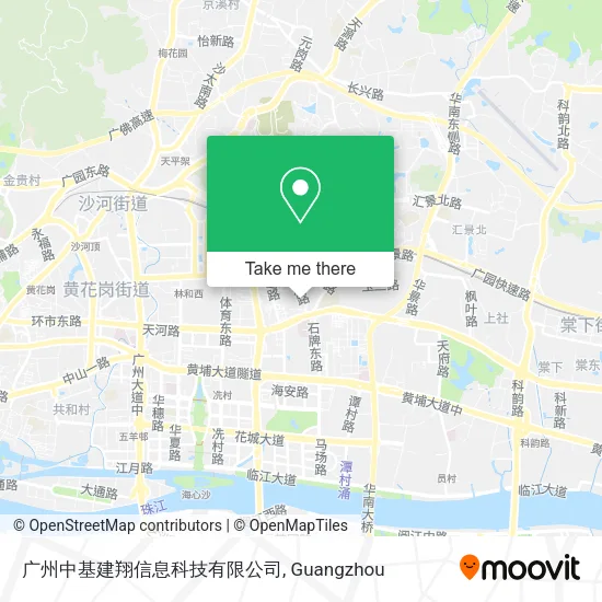 广州中基建翔信息科技有限公司 map