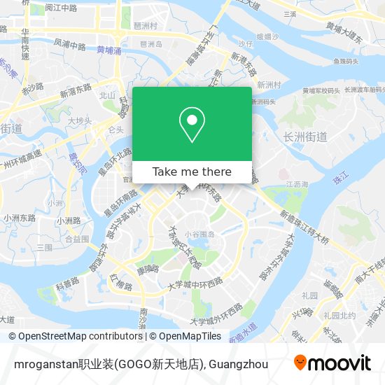 mroganstan职业装(GOGO新天地店) map