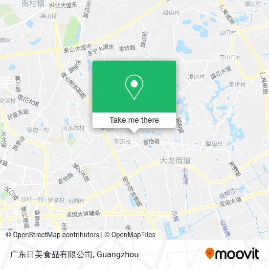 广东日美食品有限公司 map