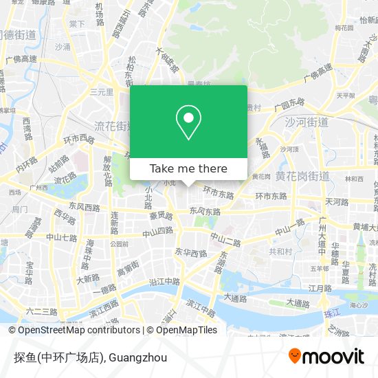 探鱼(中环广场店) map