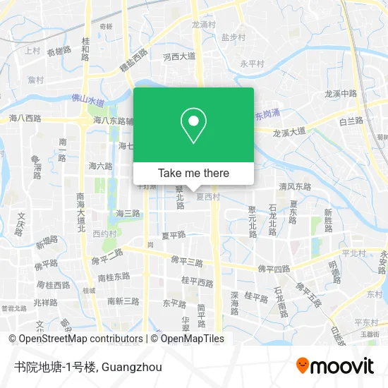书院地塘-1号楼 map