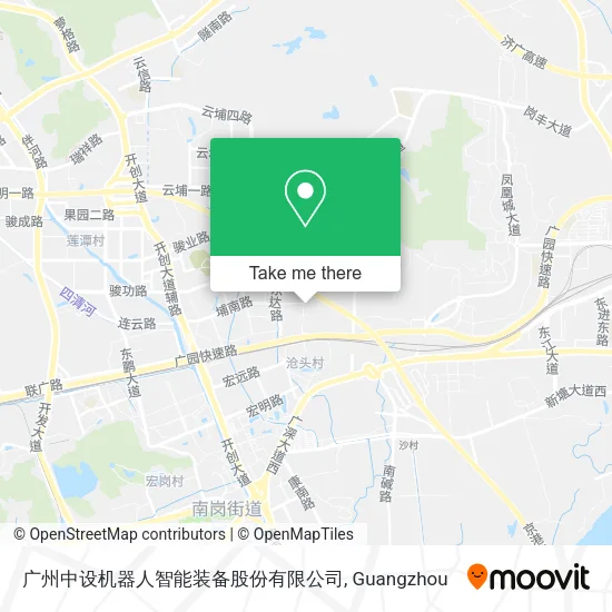 广州中设机器人智能装备股份有限公司 map