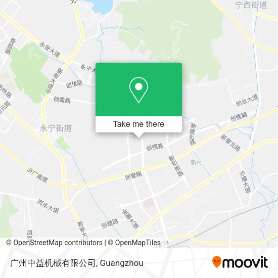 广州中益机械有限公司 map