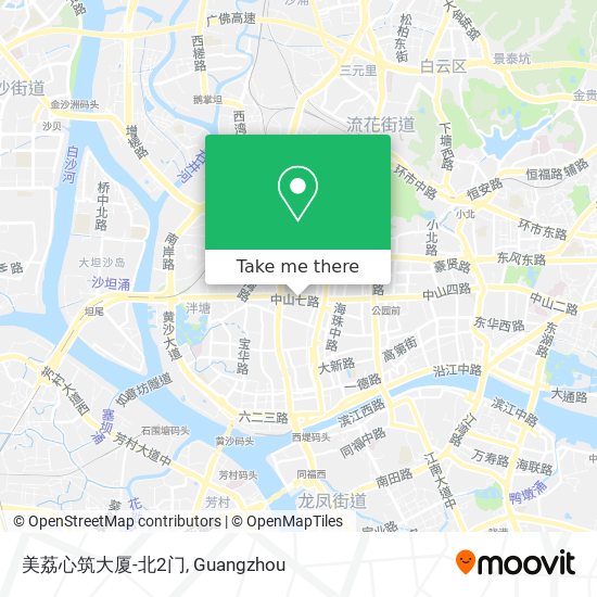 美荔心筑大厦-北2门 map