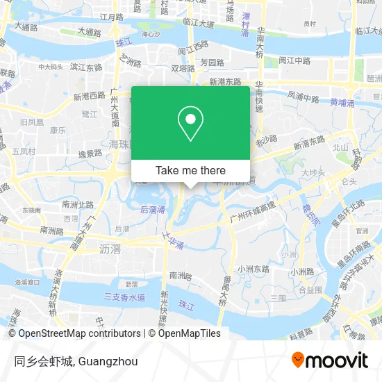 同乡会虾城 map