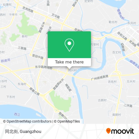 同北街 map