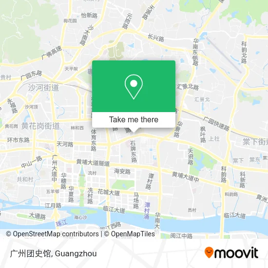 广州团史馆 map