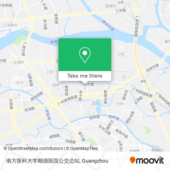 南方医科大学顺德医院公交总站 map