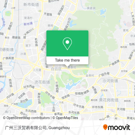 广州三沃贸易有限公司 map
