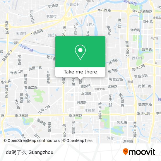 da渴了么 map