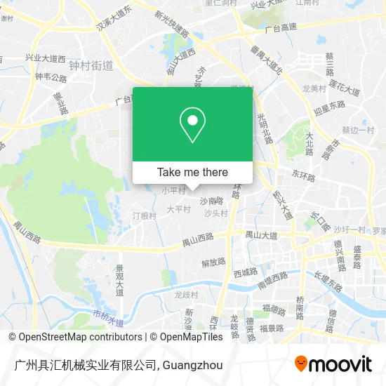 广州具汇机械实业有限公司 map